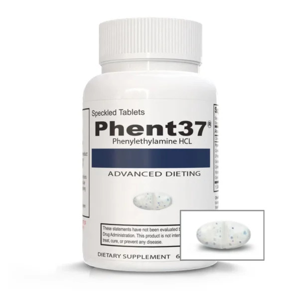 1 Bottle - Phent37 - Diet Pills Fat Burner, Weight Loss Formula